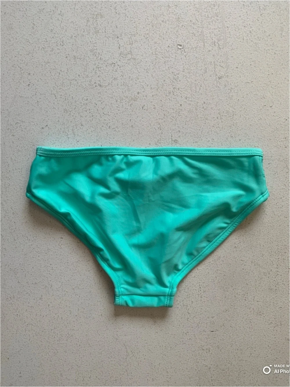 Cat & Jack Girls Purple Green Stripe Tankini Bikini Set Size Small NWT Beach